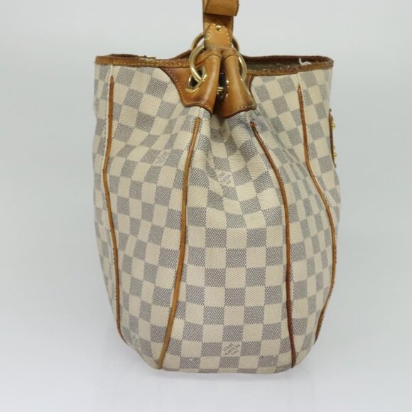 LOUIS VUITTON Damier Azur Galliera PM Shoulder Bag LV Auth - Picture 5 of 16